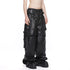 JULIUS 917PAM17 Black / Mechanical Pants